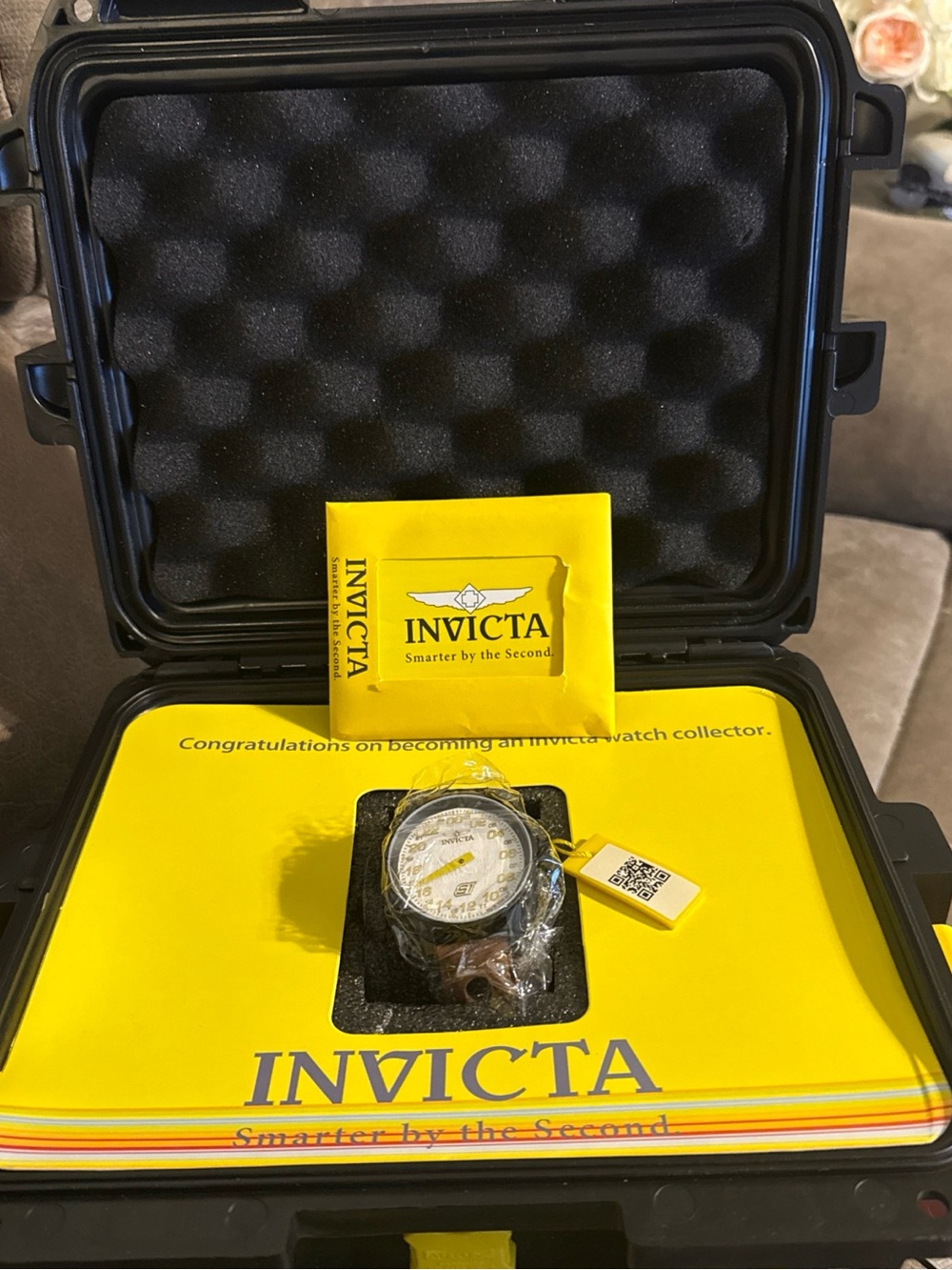 Invicta S1 Rally 17704  New Battery With 3 Slot Case